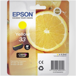 Epson 33 Y (Claria), Original Blækpatron