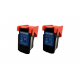 Sampak 2 stk. Canon PG-560XL/CL-561XL BK/CMY, Kompatible patroner