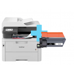 Brother MFC-L3760CDW + 1 stk ekstra TN 248XL BK, Kompatibel toner