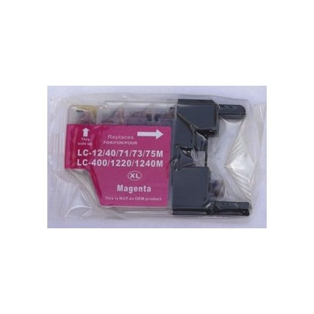 LC 1240XL Magenta, kompatibel patron