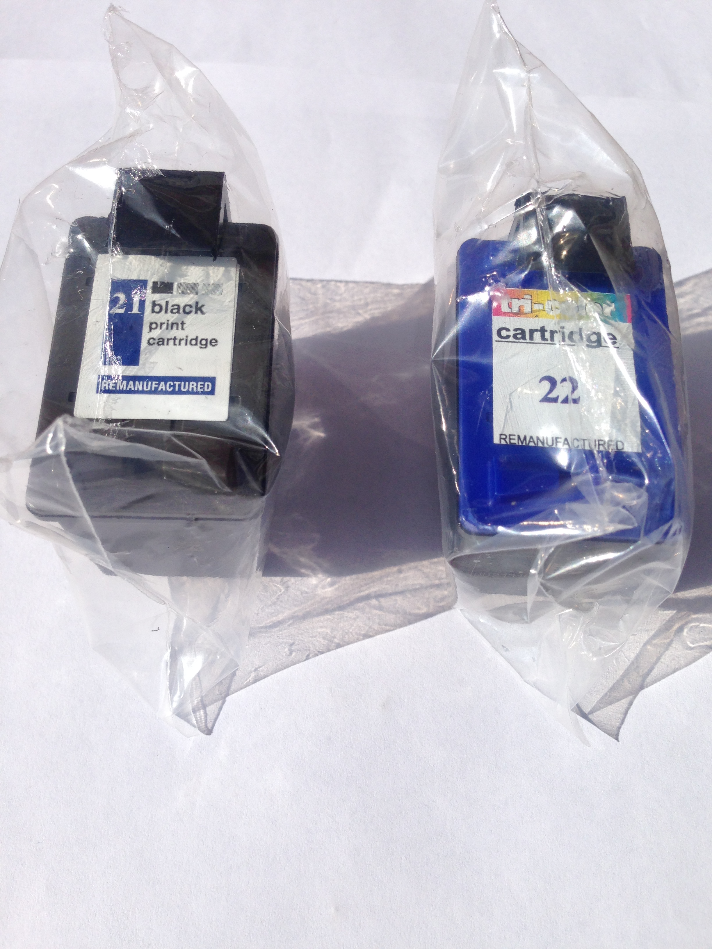 Billige HP blækpatroner - HPC 21 og HPC 22