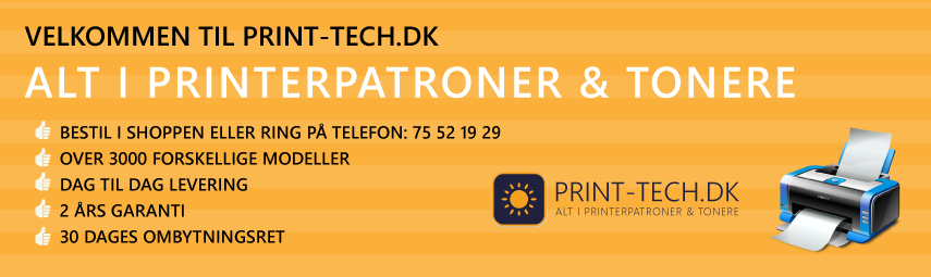 Blækpatroner - mere blæk mindre - Print-Tech